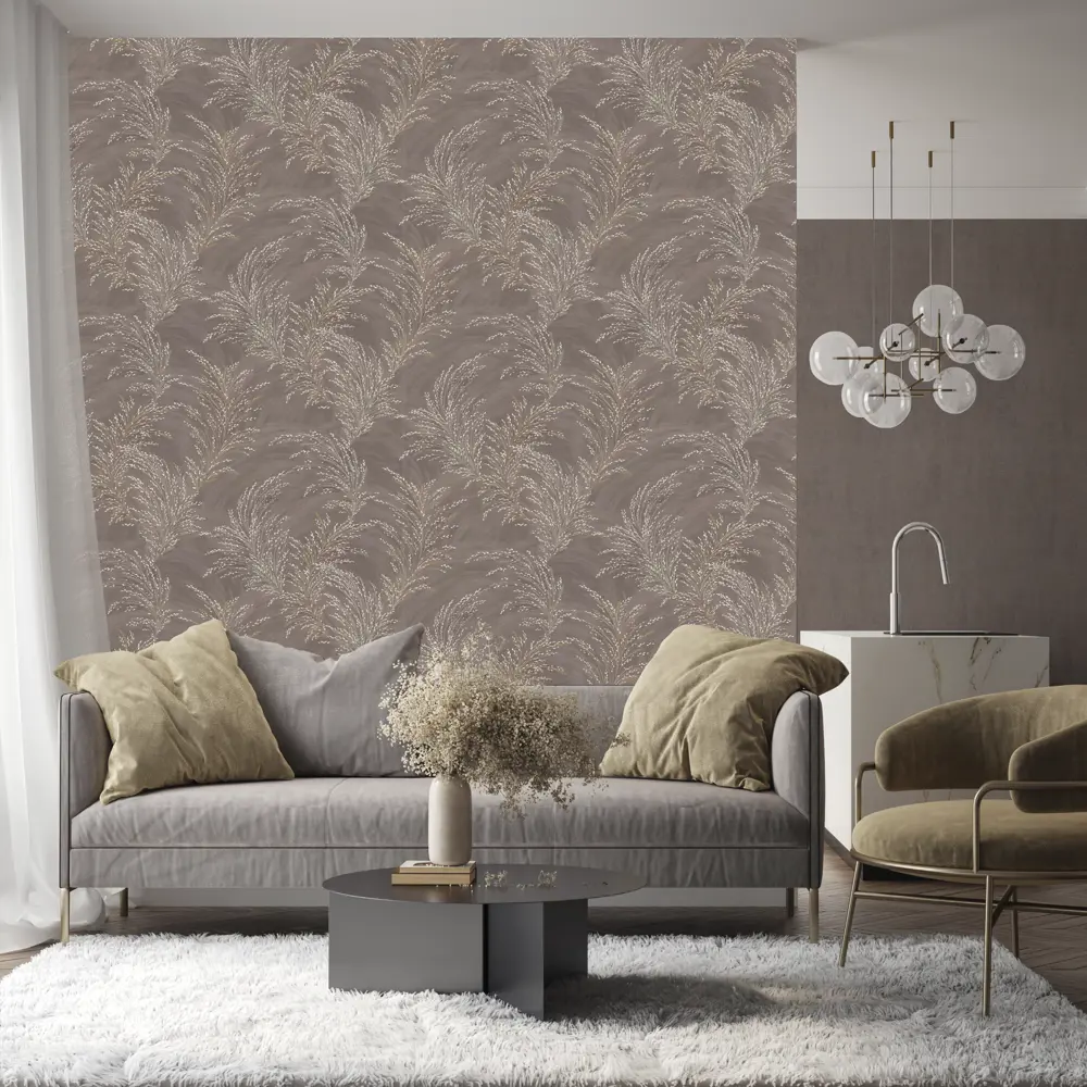 Флизелиновые обои OVK Design Джемма с растительным рисунком 89440769 STLM-1582928 - Вид №4