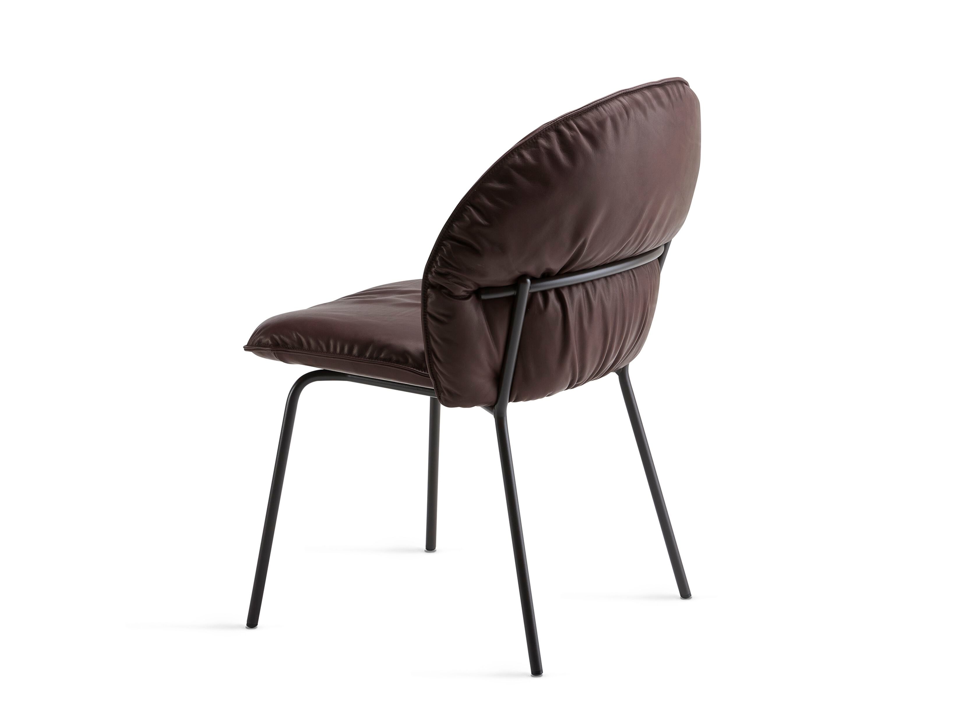 Кожаный мягкий стул без подлокотников Freifrau Marie ARCH-00086987