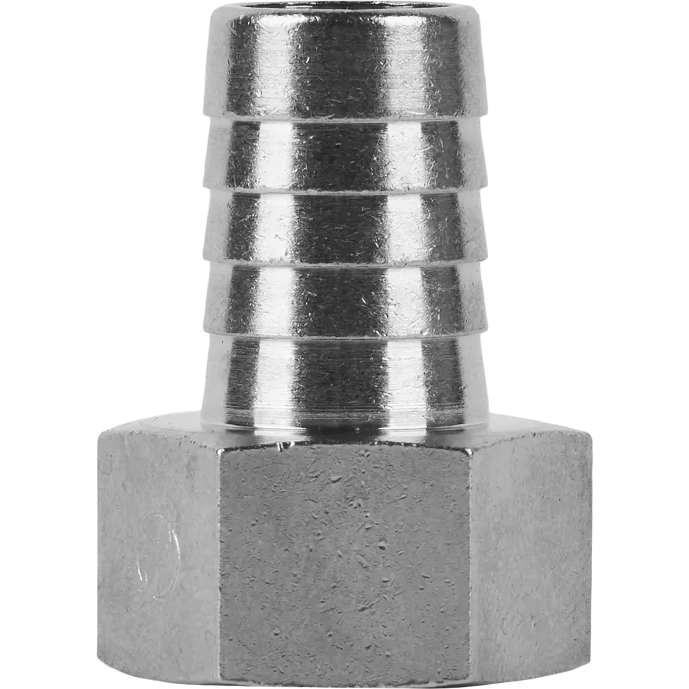 Штуцер STOUT для водоснабжения 1/2"x16 мм с никелированным покрытием 83671425 STLM-0805272 - Вид №1