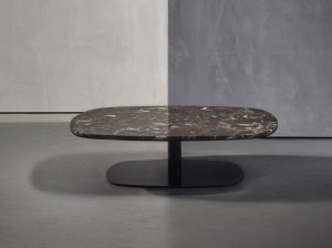 Квадратный мраморный журнальный столик