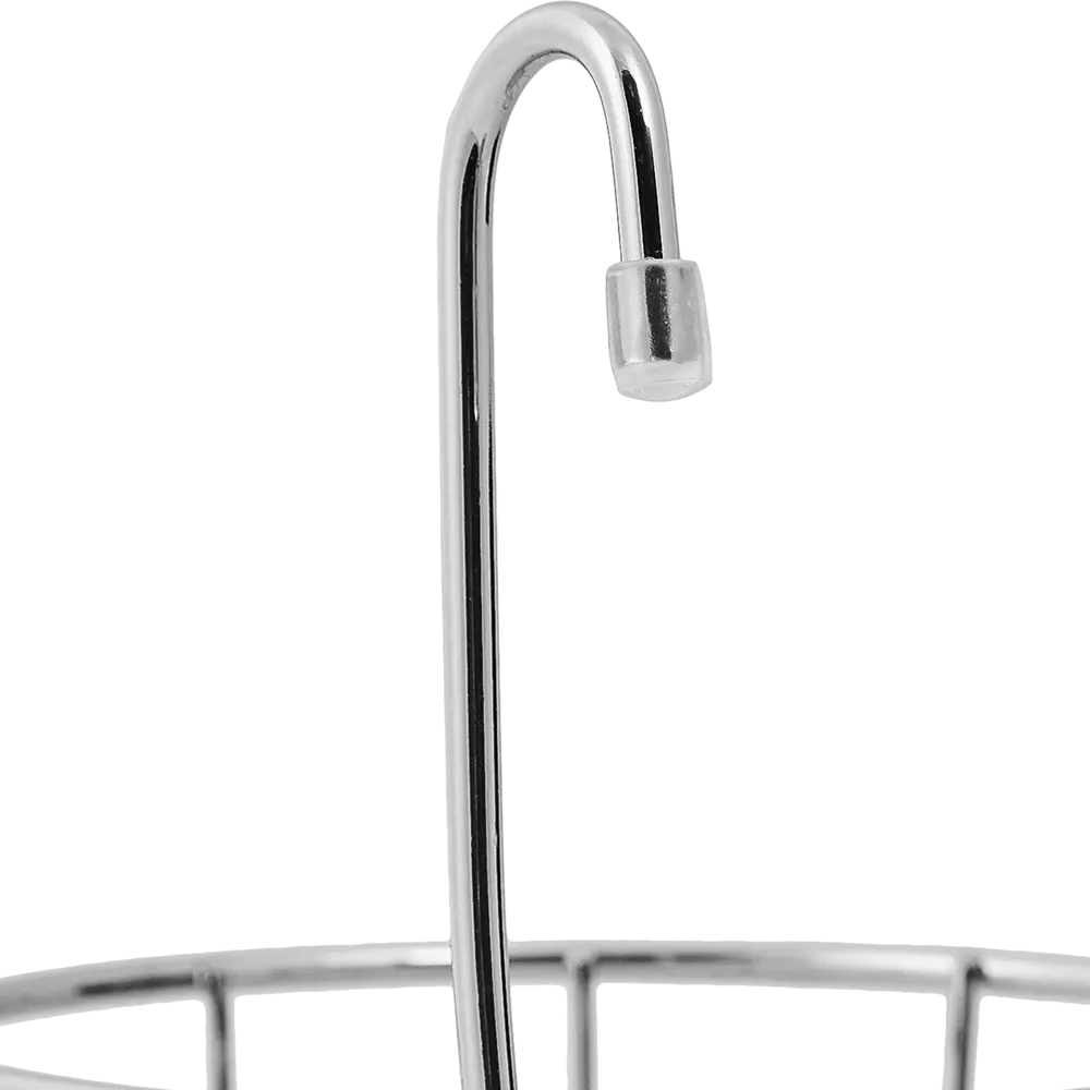 Корзина для рейлинга Аквадекор Stick круглая 14x13x24 см сталь цвет серый STLM-2165594 - Вид №1