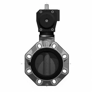 SANIT 316350533 2/2-ходовой запорный клапан промышленного FKOV / CP, PVC-U, д 50 - 315 г, НЕТ