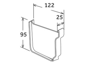 Лучшая модель Купраелита с водосточной трубой