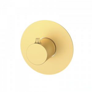 47170477 PREMIUM Матовый Gold Встроенный термостатический без времени выключения Матовое Золото GRB MIXERS