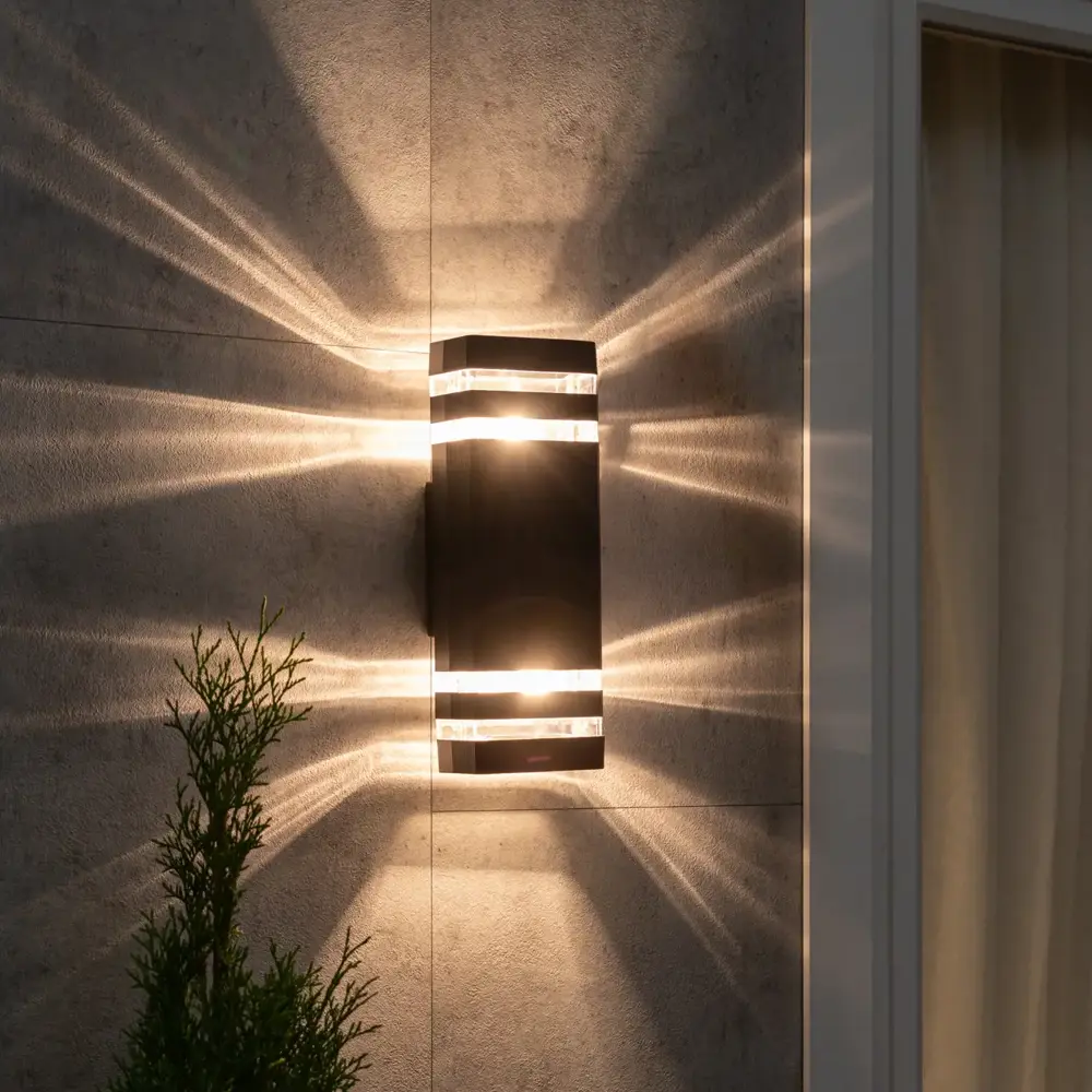 Светильник настенный уличный Duwi Techno IP65 цвет черный STLM-2196818 - Вид №7