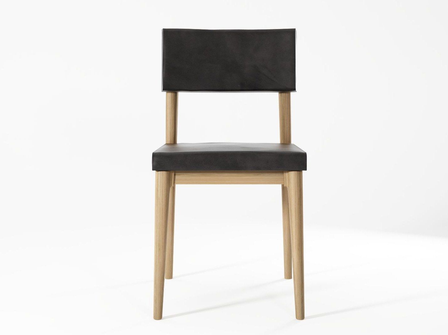 Мягкий стул для ресторана из массива дерева KARPENTER Винтаж ARCH-00059629 - Вид №4