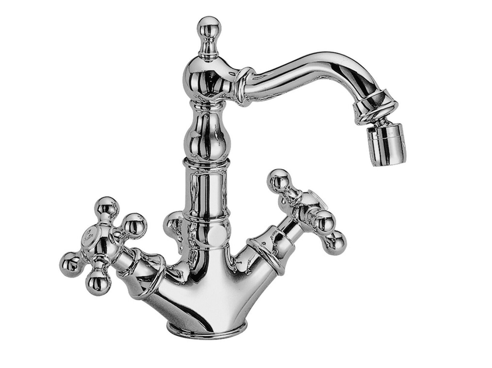 Смеситель для биде с одним отверстием и автоматическим сливом Rubinetterie Frattini Dedra ARCH-00086424