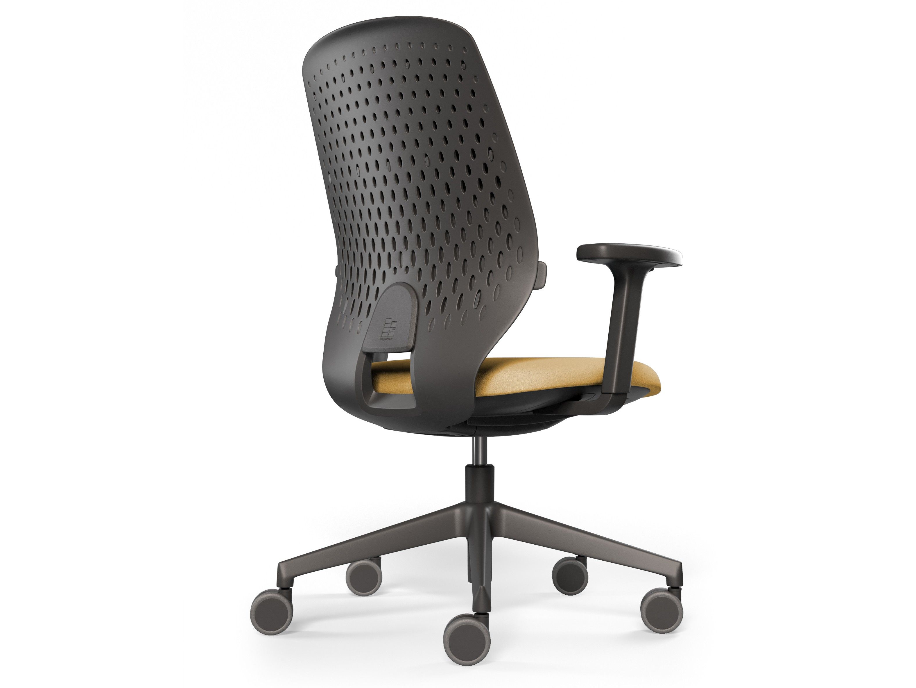 Пластиковый операционный офисный стул с колесами 5 спиц Kastel Key Smart ARCH-00051848 - Вид №8