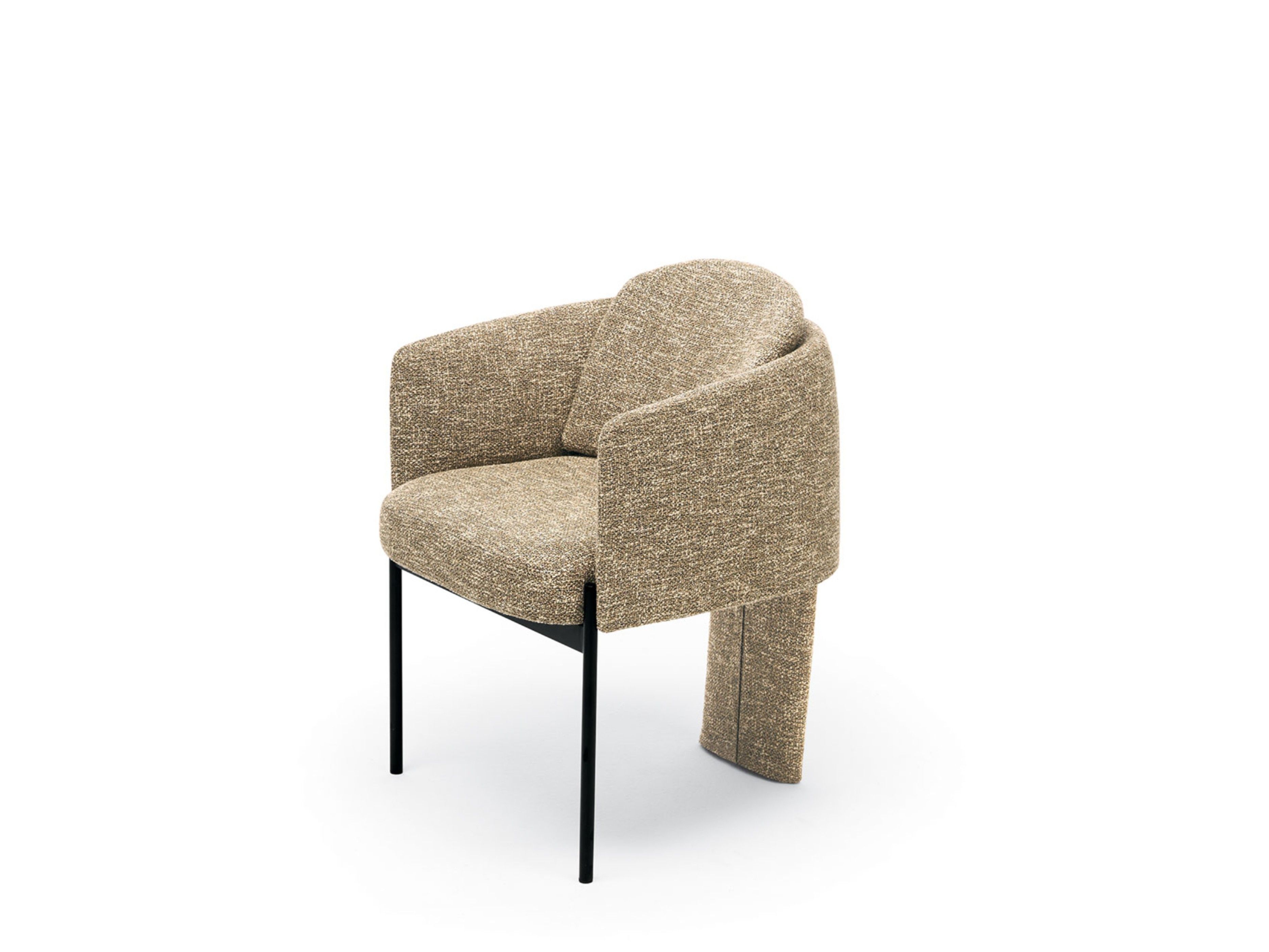 Мягкий тканевый стул с подлокотниками MisuraEmme VIRGIN ARCH-00146531 - Вид №9