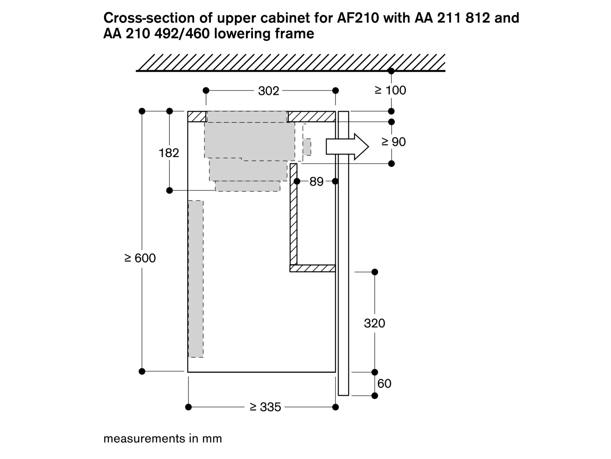 Всасывающий центр из нержавеющей стали GAGGENAU серия 200 ARCH-00004711