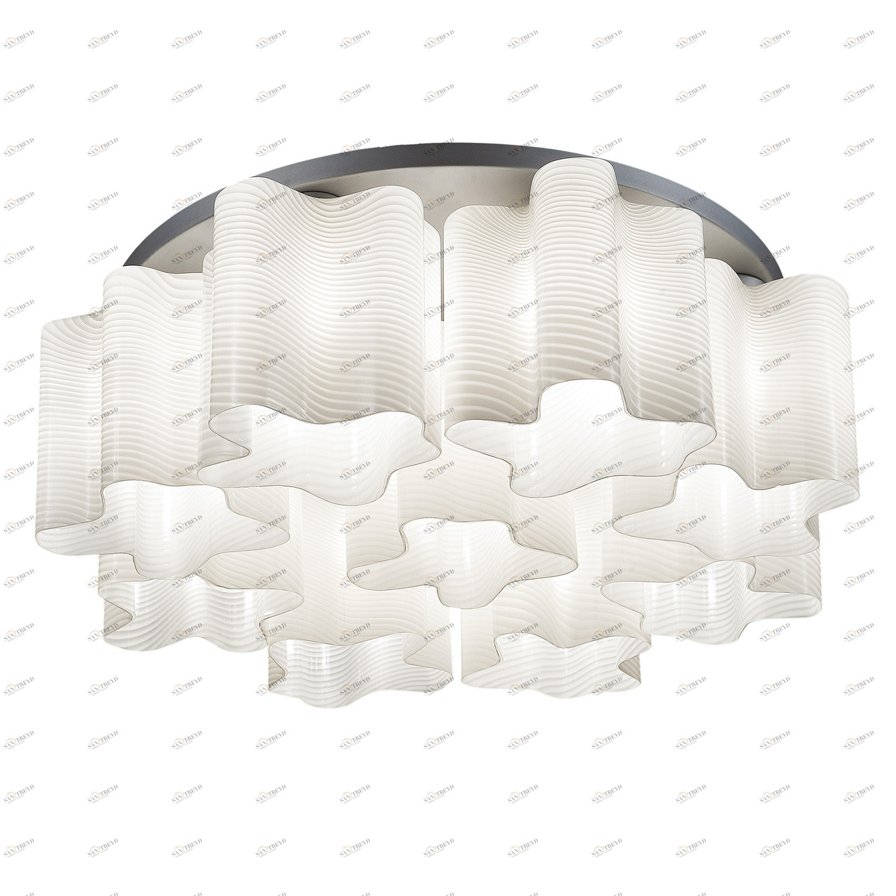 Потолочная люстра Lightstar Nubi Ondoso 802091 LIGHTSTAR ДИЗАЙНЕРСКИЕ, NUBI ONDOSO 058351 Белый 