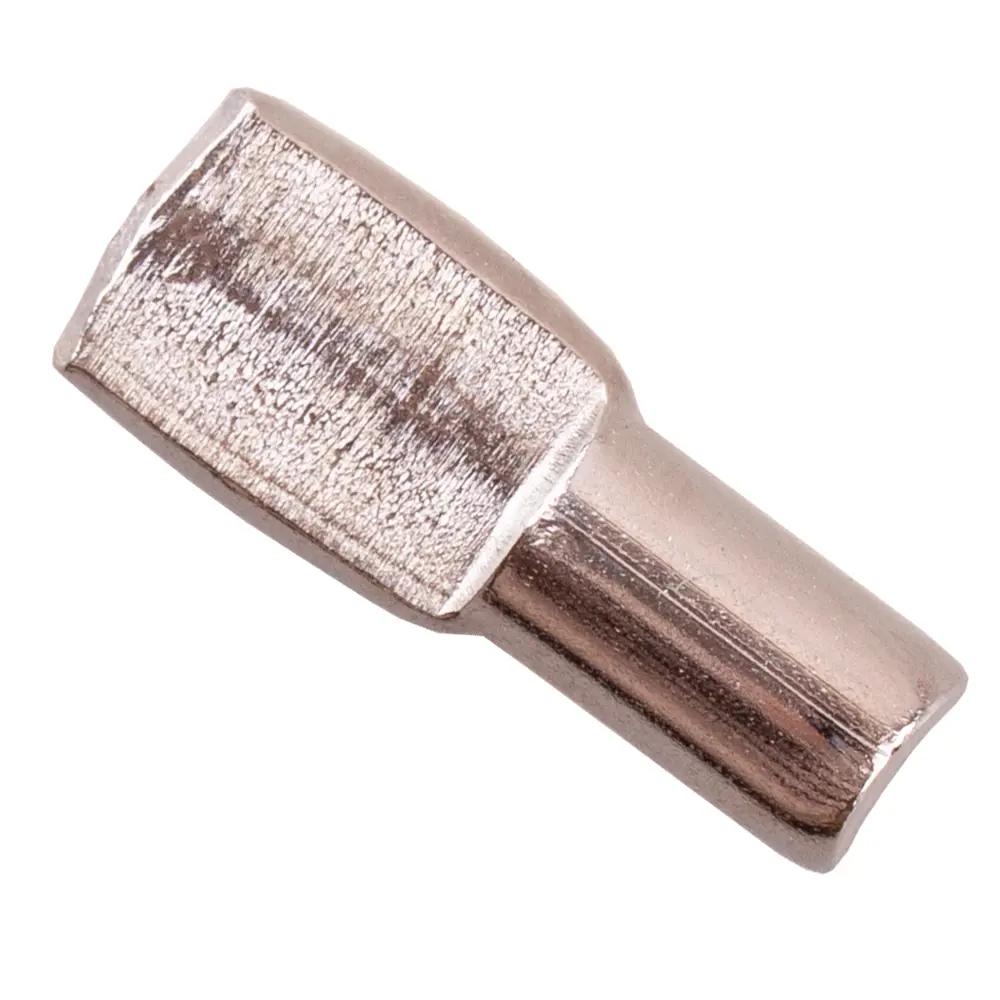 Полкодержатель лопаточка 5x19 мм никелированный цвет серебро 4 шт Santreyd STLM-2199486