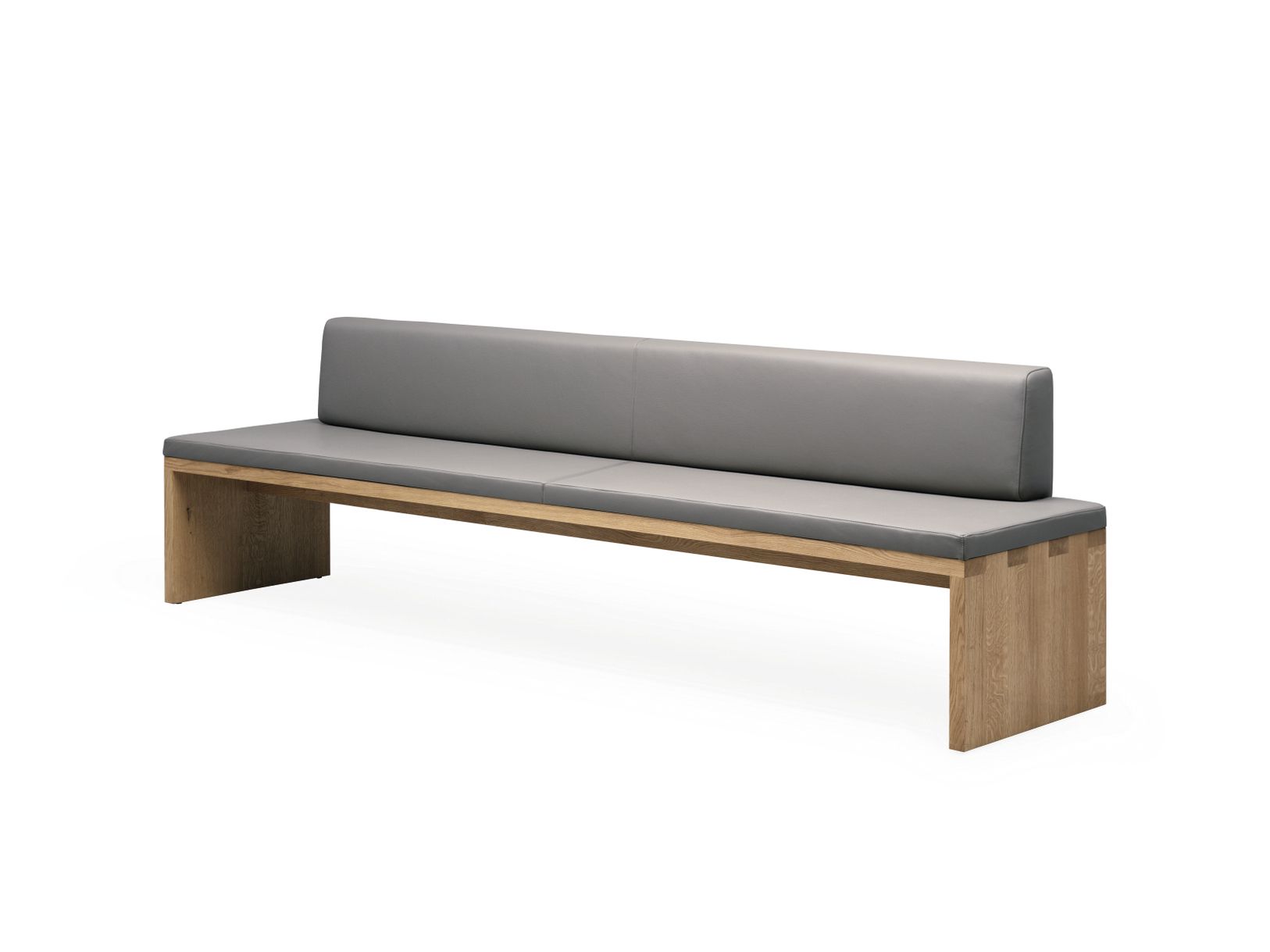 Деревянная мягкая скамейка со спинкой JANUA SC 02 ARCH-00075764 - Вид №14