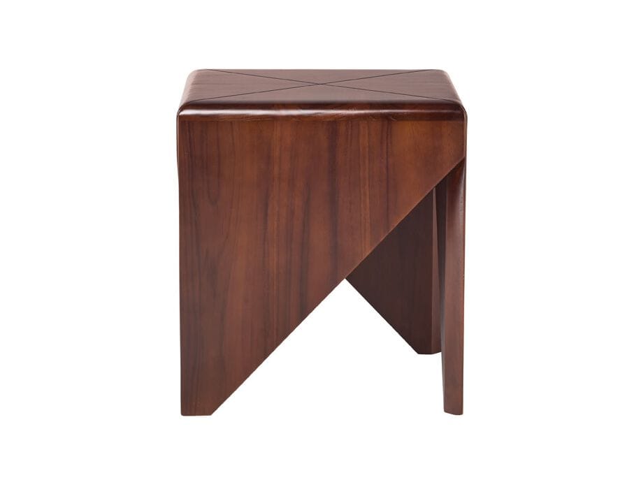 Квадратный стол из тикового дерева Il Giardino di Legno оригами ARCH-00079125