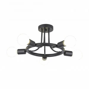 Потолочная люстра Arte Lamp A6063PL-5BK ARTE LAMP ДИЗАЙНЕРСКИЕ 184492 Черный