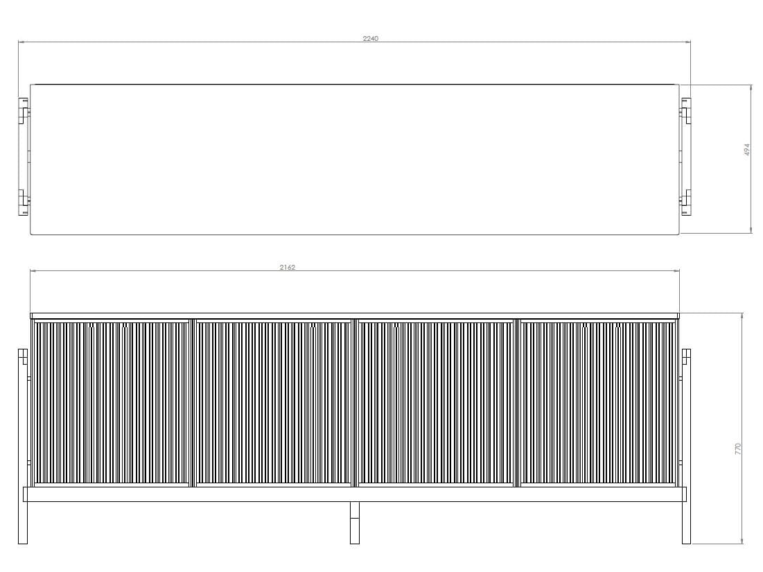 Шкаф из дуба с распашными дверями ST FURNITURE PHAB ARCH-00070200 - Вид №12