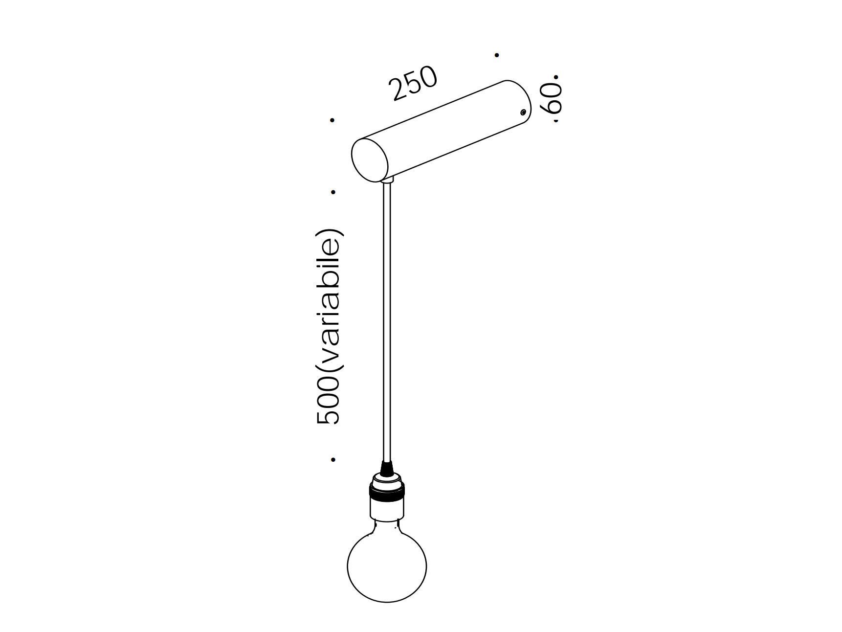 Железный настенный светильник Renzo Serafini CHIODO ARCH-00017354 - Вид №5