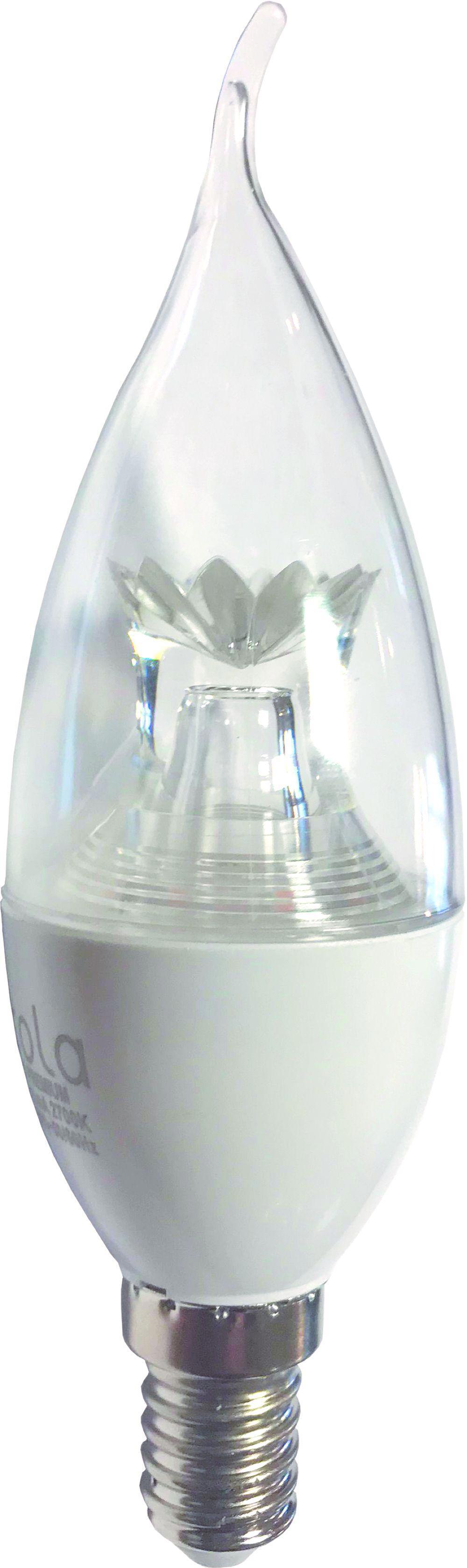 90121038 Лампа Premium светодионая E14 8 Вт свеча на ветру 720 Лм теплый свет STLM-0112274 ECOLA