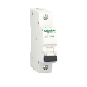 A9K64125 K60a АВТОМАТИЧЕСКИЙ ВЫКЛЮЧАТЕЛЬ 1П 25А С 4,5кА Schneider Electric Acti9