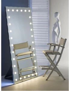 UNICA by Cantoni Прямоугольное зеркало из анодированного алюминия со встроенной подсветкой Mh