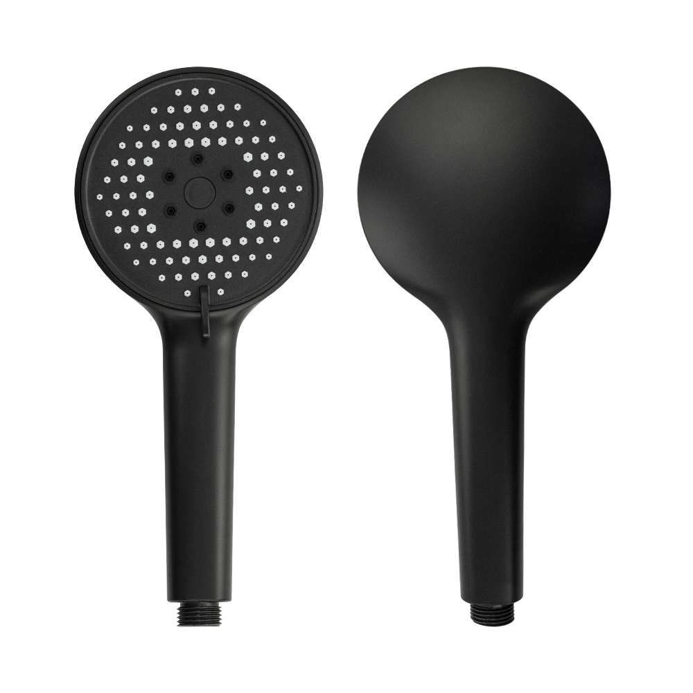 GFmark - Лейка душевая, массажная, чёрная, код: 6076  - Вид №4