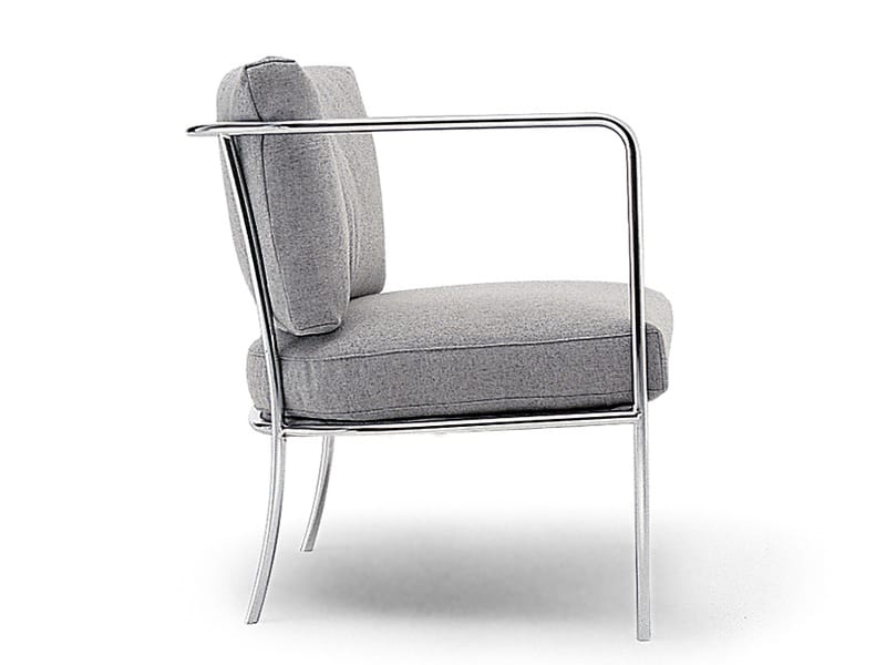 Стул для сада из нержавеющей стали с подлокотниками Living Divani кафе ARCH-00125155 - Вид №3