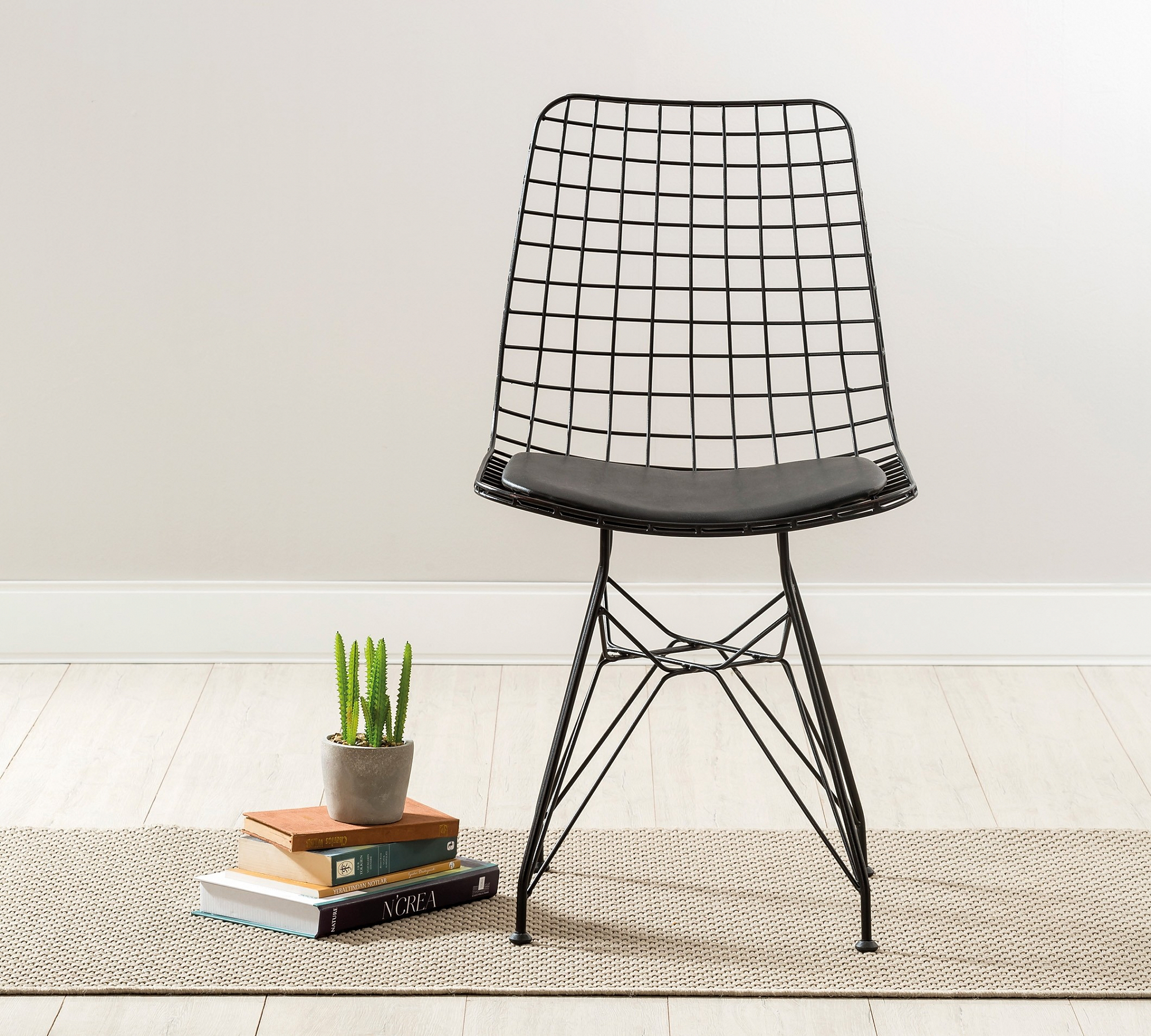 Стул черный на металлических ножках Dark CILEK DARK METAL 00-3832557 Черный Santreyd  - Вид №2