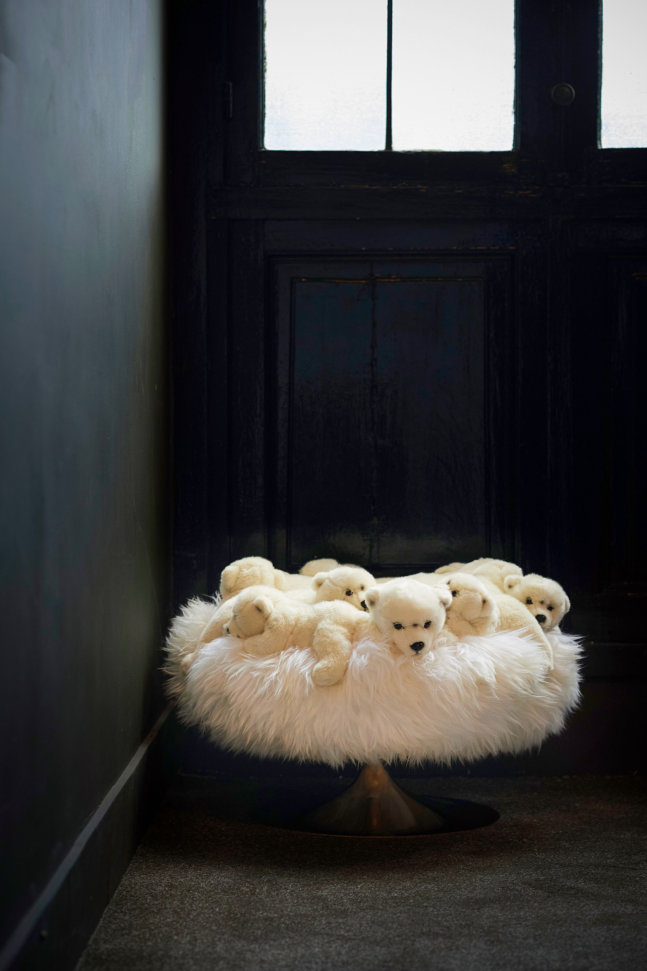 Полиэстер круглый пуф APCOLLECTION BEAR FLUFFY BALL ARCH-00131814 - Вид №3