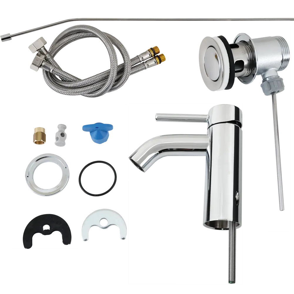 Смеситель для раковины Ideal Standard Kolva однорычажный цвет хром STLM-2066471 - Вид №2