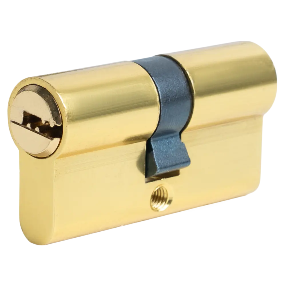 Цилиндр EDS-CYL 30x30 мм ключ/ключ цвет латунь EDSON STLM-2080595