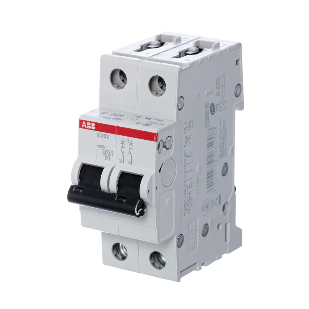 Автоматический выключатель ABB S202 для защиты электросети 82175808 STLM-0021211