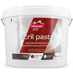 Шпаклевка акриловая базовая Лакра 16 кг