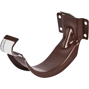 Держатель желоба карнизный сталь Интерпрофиль 80 мм 150 мм цвет коричневый