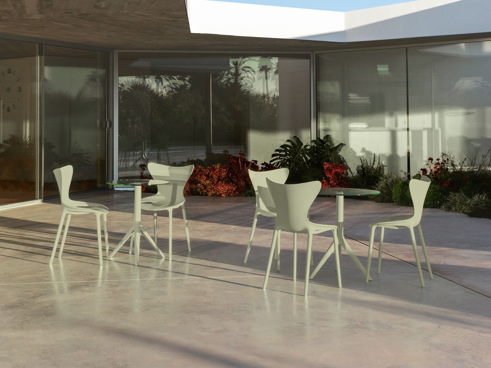 Полипропиленовый садовый стул Vondom любовь ARCH-00117546 - Вид №4