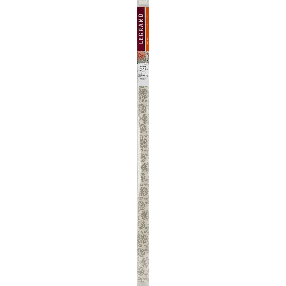 Штора рулонная Legrand Дамаск 80x175 см цвет серый DOMLEGRAND STLM-2029259 - Вид №5