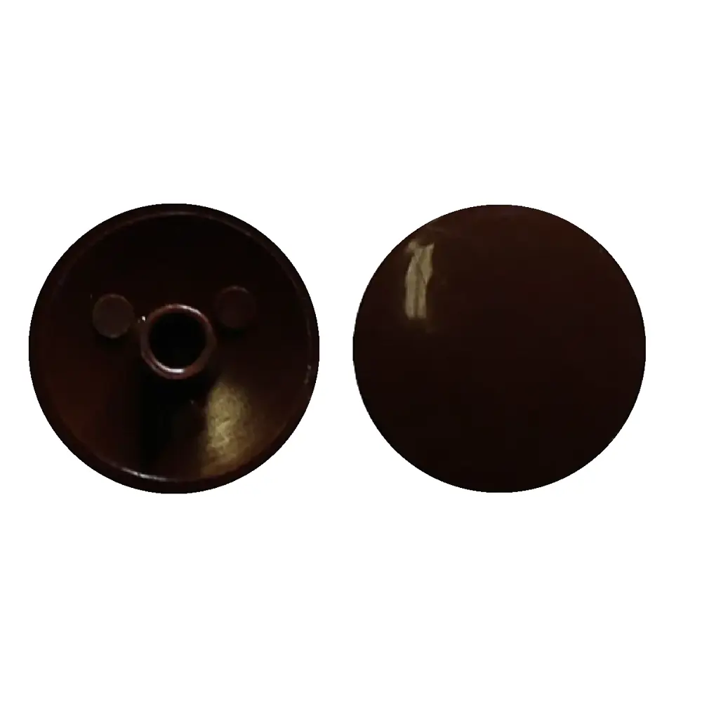 Заглушка эксцентрика 18 мм пластик цвет черный матовый 20 шт Santreyd STLM-2050715