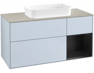 Villeroy&Boch Тумба под раковину Прямоугольная версия F713PDHA Finion Cloud Matt Lacquer