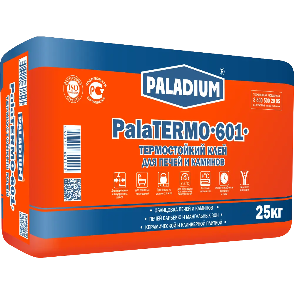 Клей термостойкий Paladium PalaTERMO-601, 25кг