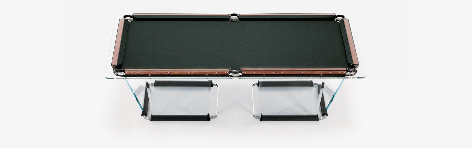 Бильярдный стол из закаленного стекла с грецкими орехами Teckell T1.3 ARCH-00109158 - Вид №19