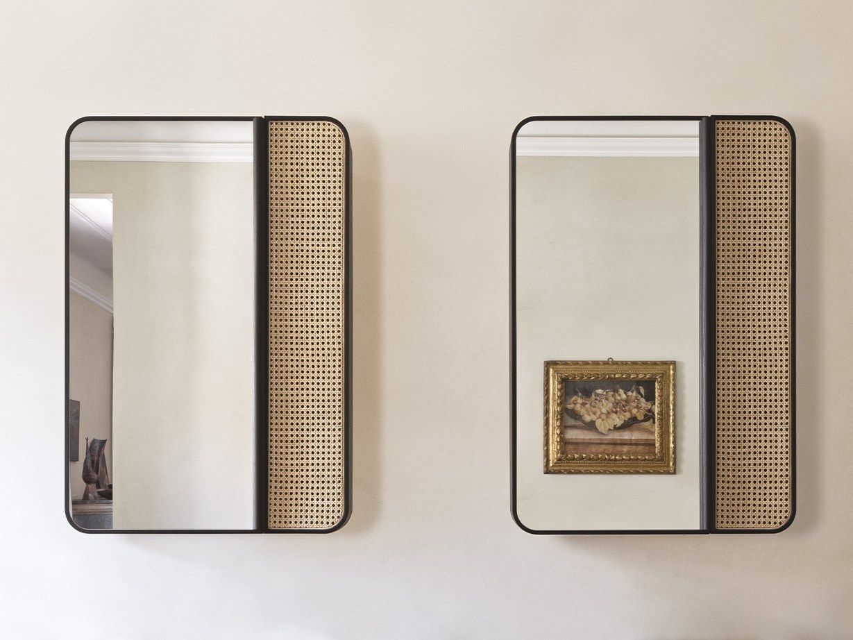 Венское соломенное зеркало с контейнером для ванной комнаты Ceramica Cielo Marcel ARCH-00122104 - Вид №2