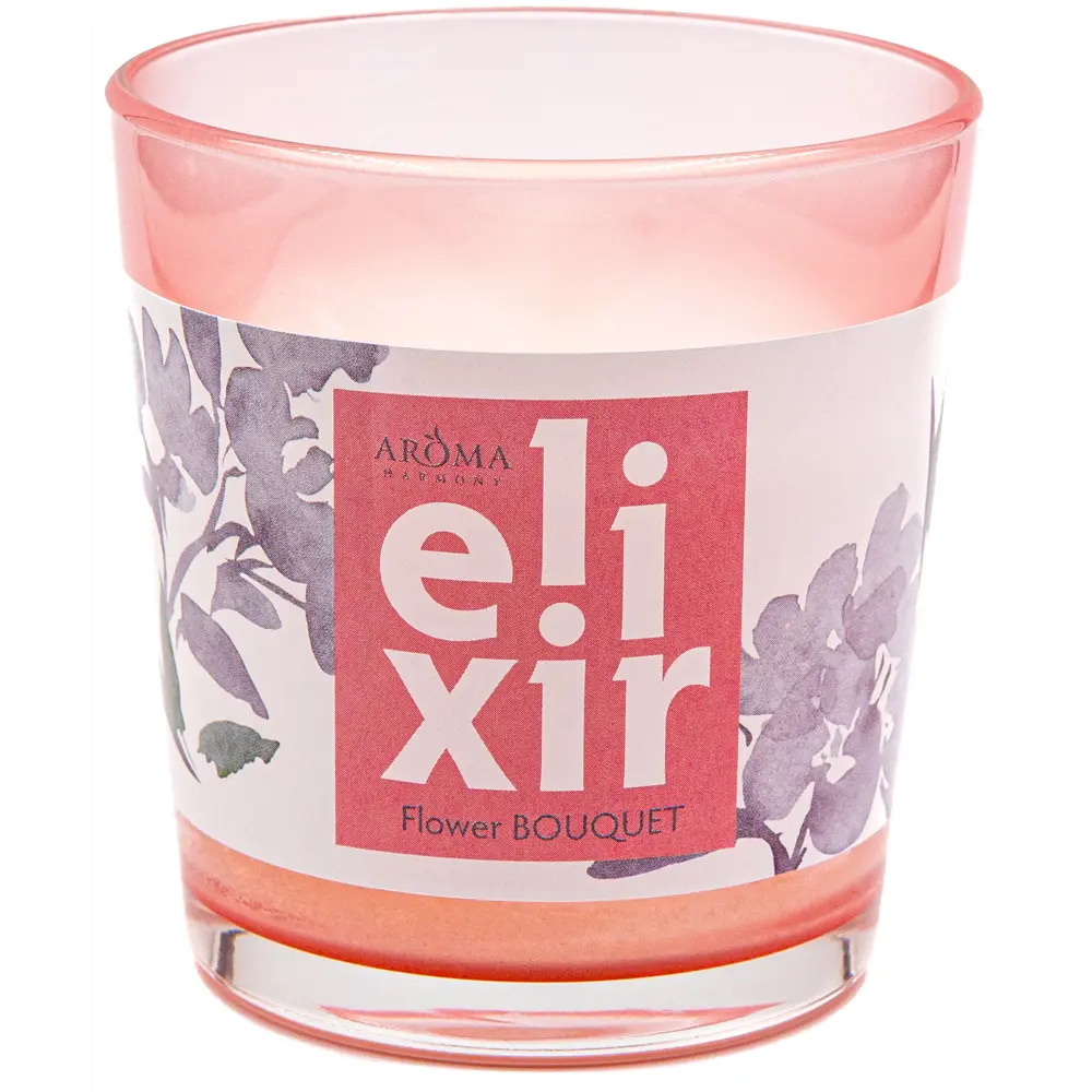 Ароматическая свеча Aroma Harmony Elixir Flower Bouquet 140 г 89090935 STLM-2205121 Santreyd 