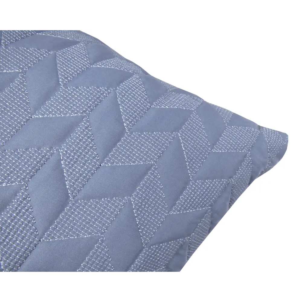 Подушка, 43х43 см, цвет серый/синий LINEN WAY STLM-2125891 - Вид №2