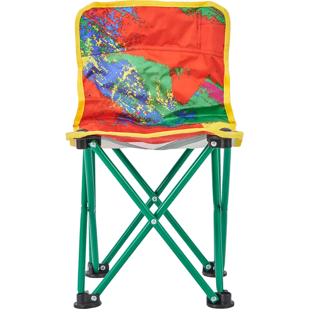 Стул туристический детский складной ПСПД/2 29x29 см сталь/текстиль мультиколор Santreyd STLM-2001935 - Вид №3