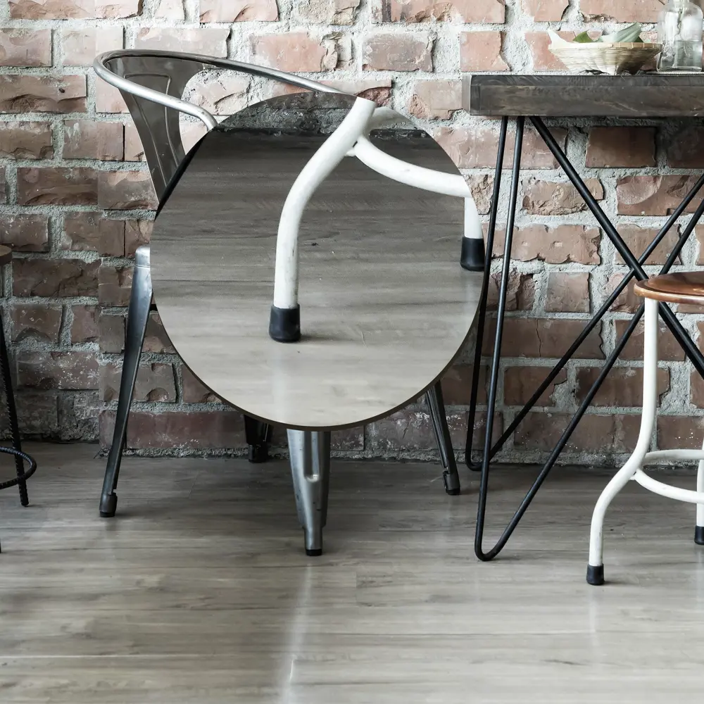 Заглушка на мебельную ножку KONSENSA 30 мм круглые пластик цвет черный 4 шт STLM-2062491 - Вид №3