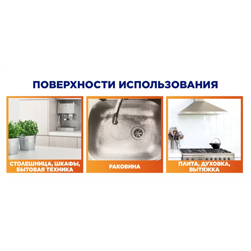 Средство для удаления жира Mr. Muscle «Энергия цитруса» 500 мл MR.MUSCLE STLM-2079365 - Вид №4