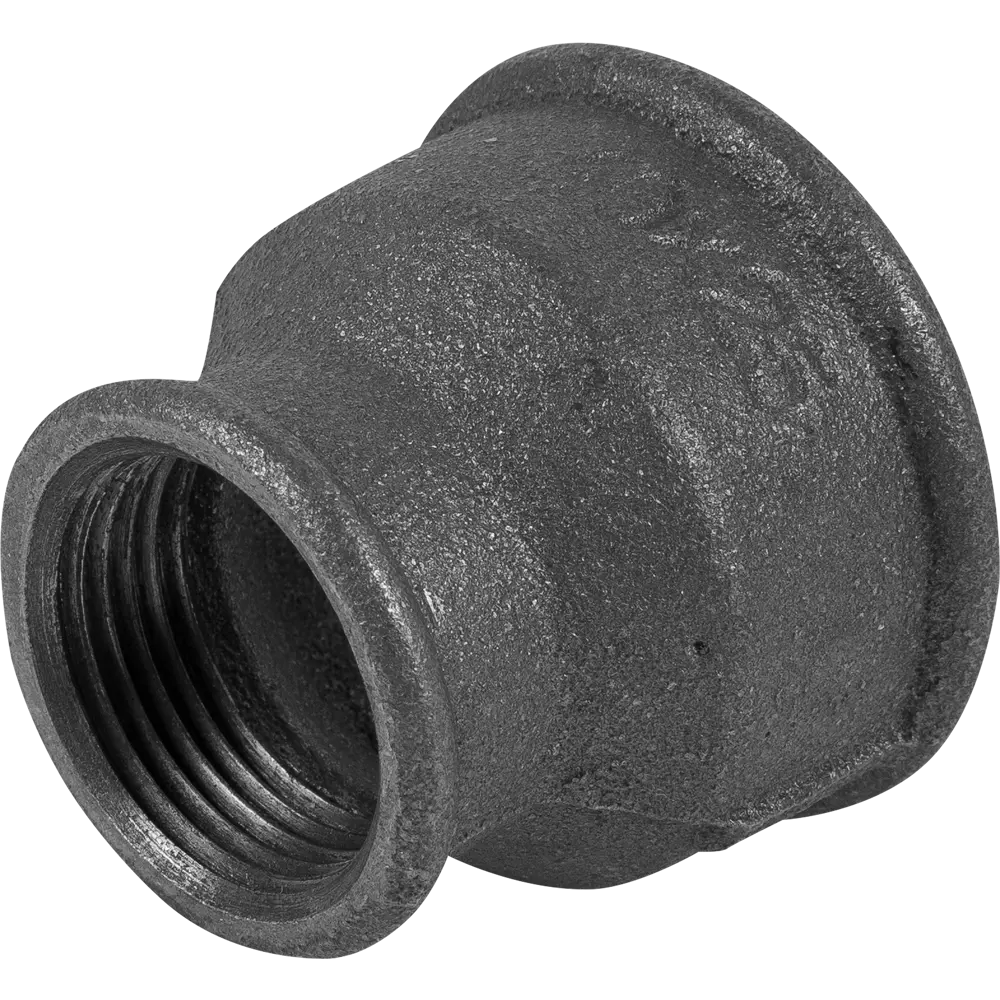 Муфта внутренняя резьба 1 1/2"х1" мм ковкий чугун цвет чёрный Santreyd STLM-2070225