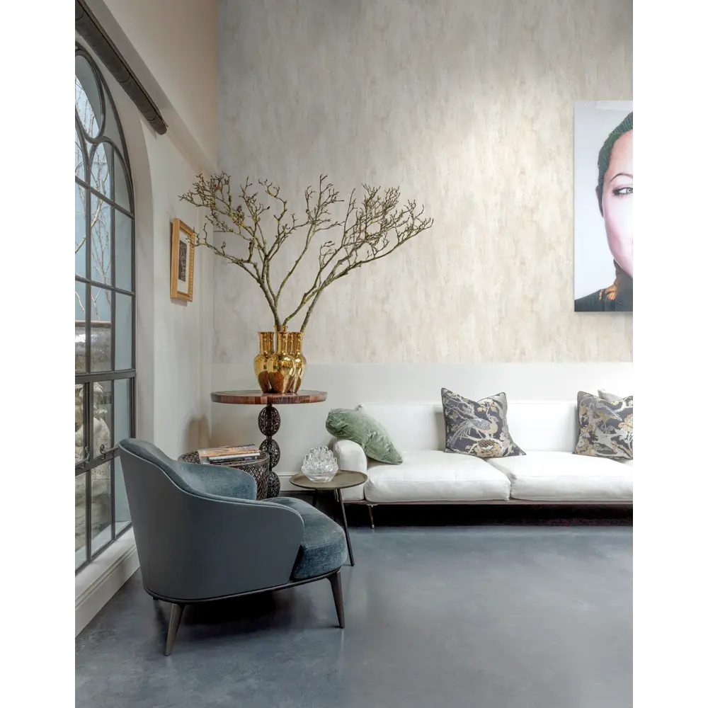 Обои флизелиновые Inspire Wauwall белые 1.06 м Cream 5 STLM-2166369 - Вид №2