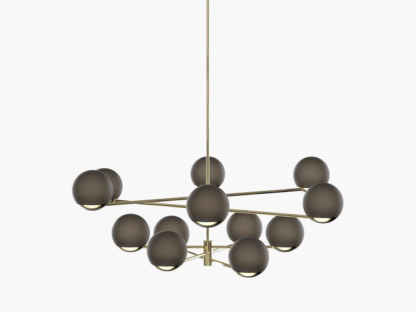 Выдувное стекло светодиодный подвесной светильник Cameron Design House Мяч и обруч ARCH-00137913