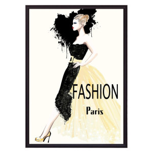 93853386 Постер Fashion Paris 07-0070-50х70, 50х70 см STLM-0591361 ДОМ КОРЛЕОНЕ