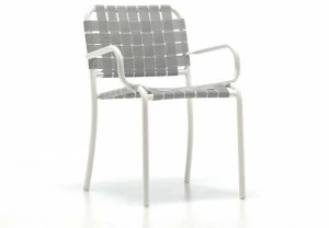 Gervasoni Штабелируемый садовый стул с подлокотниками Gervasoni outdoor